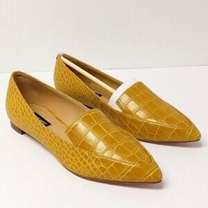 Nine West Abay Flats, Yellow, Women's 7 M